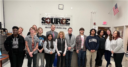 Students and faculty recent met with Senator Vin Gopal, Senator O'Scanlon, Assemblywoman Flynn, Assemblyman Scharfenberger, A
