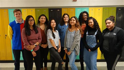 RBR graduating seniors who have won prizes in the Encourage an “A” contest 