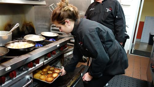 RBR Culinary student Victoria Scamardella RBR Culinary student Victoria Scamardella
