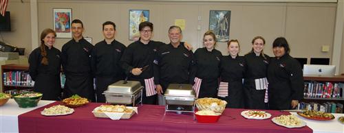 RBR culinary students, Gianni Perfetto, Brandon Trani, and Sarah Lashovitz, RBR culinary students, Gianni Perfetto, Brandon Trani, and Sarah Lashovitz,