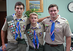  Gianni Profetto, Marc Brewer, Brendan Loftus