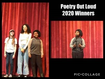 Poetry Out Loud Winners Poetry Out Loud Winners